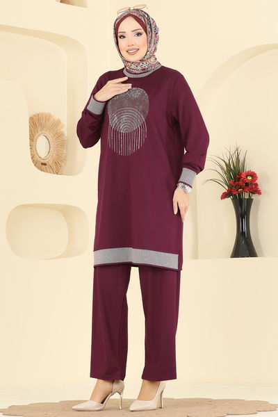 U.Z. - Combined 3462UZ662-MS Burgundy - 418088