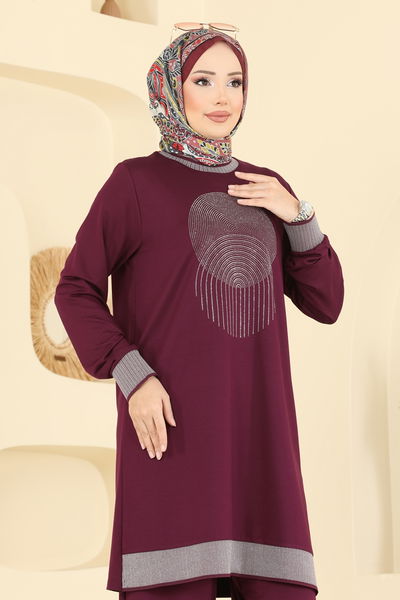 U.Z. - طقم خمري 3462UZ662-MS - 418089