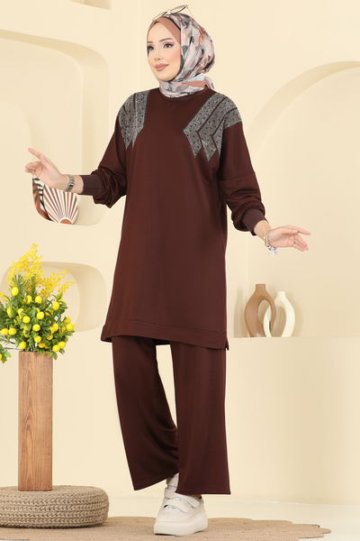 U.Z. - طقم بني 3464UZ662-MS - 413576