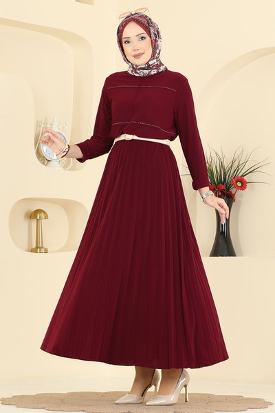 U.Z. - Combined 3483UZ662-MS Burgundy - 421603