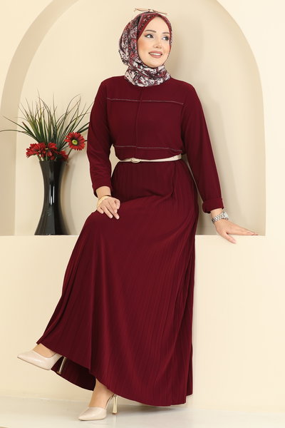 U.Z. - Combined 3483UZ662-MS Burgundy - 421604