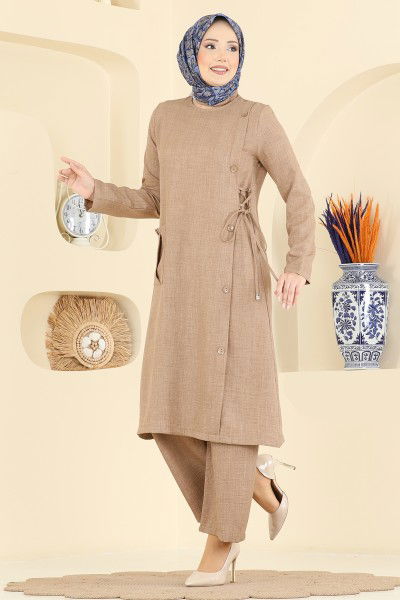 M.P. - طقم عسلي فاتح 367MP806-MS