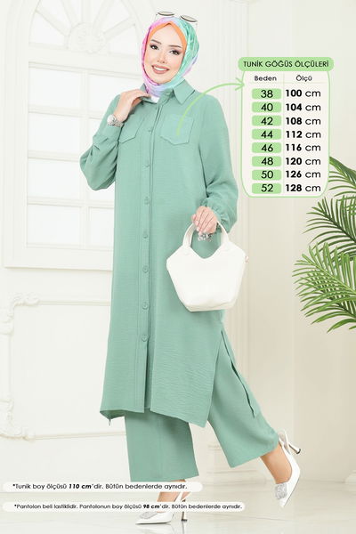 D.V.L. - طقم اخضر فاتح 388DVL817-MS - 377325