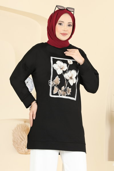 U.Z. - Combined 3998UZ662-MS Black&Ecru - 426153