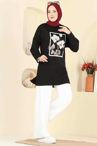 U.Z. - Combined 3998UZ662-MS Black&Ecru - 426154