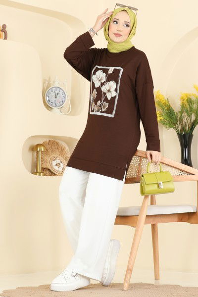 U.Z. - Combined 3998UZ662-MS Brown&Ekru