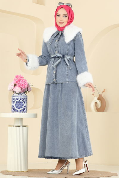 O.R.G. - طقم جينز فاتح 4087ORG1169-MS - 417286