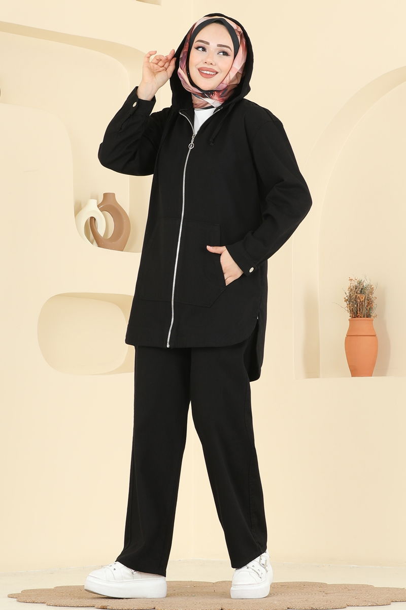 طقم أسود 4091ORG1169-MS