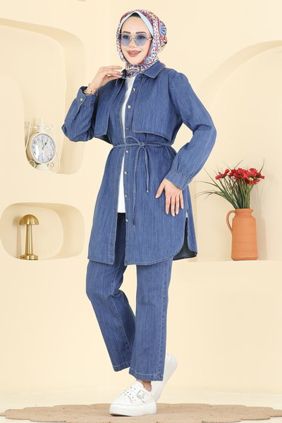 F.V.N. - Combined 4115FVN1181-MS Denim - 426335