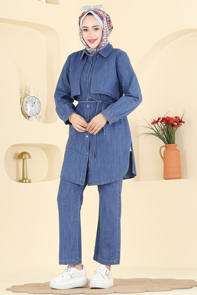 F.V.N. - Combined 4115FVN1181-MS Denim - 426336