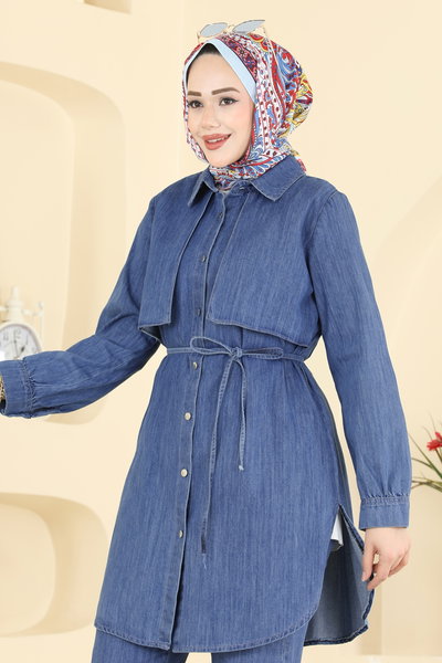 F.V.N. - Combined 4115FVN1181-MS Denim - 426337