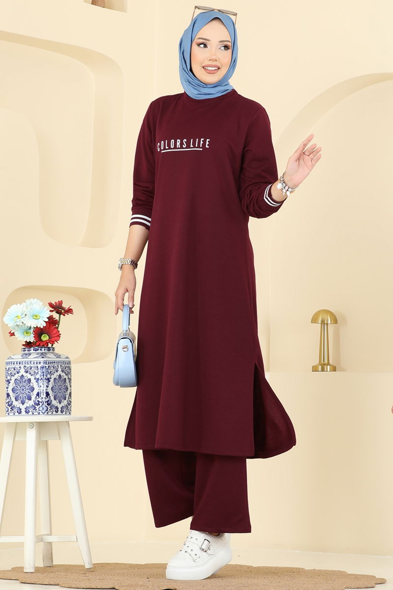 Combined 4122PM271-MS Burgundy