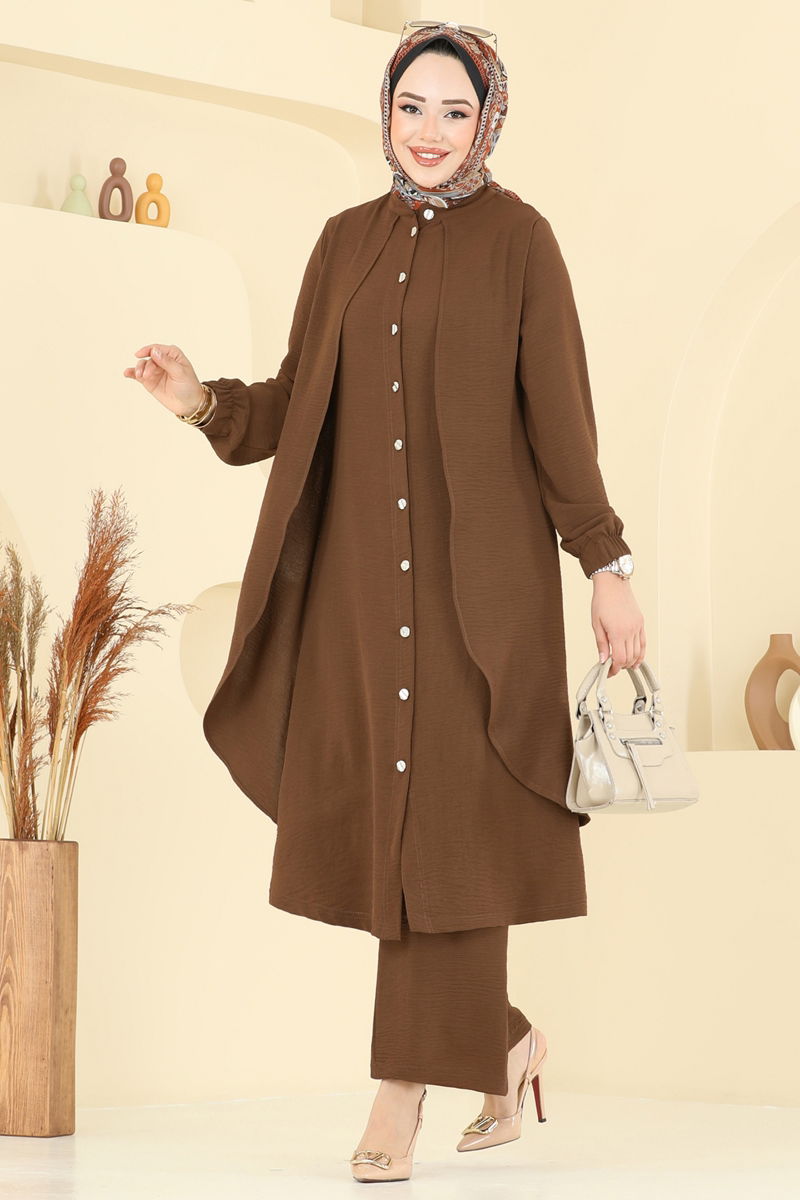 طقم بني 425DVL817-MS