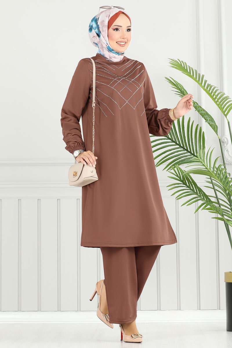 طقم بني 429DVL817-MS