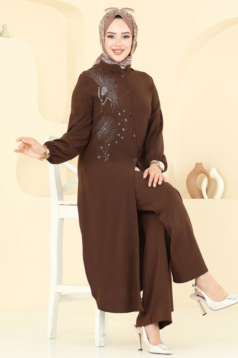 طقم بني 440DVL817-MS