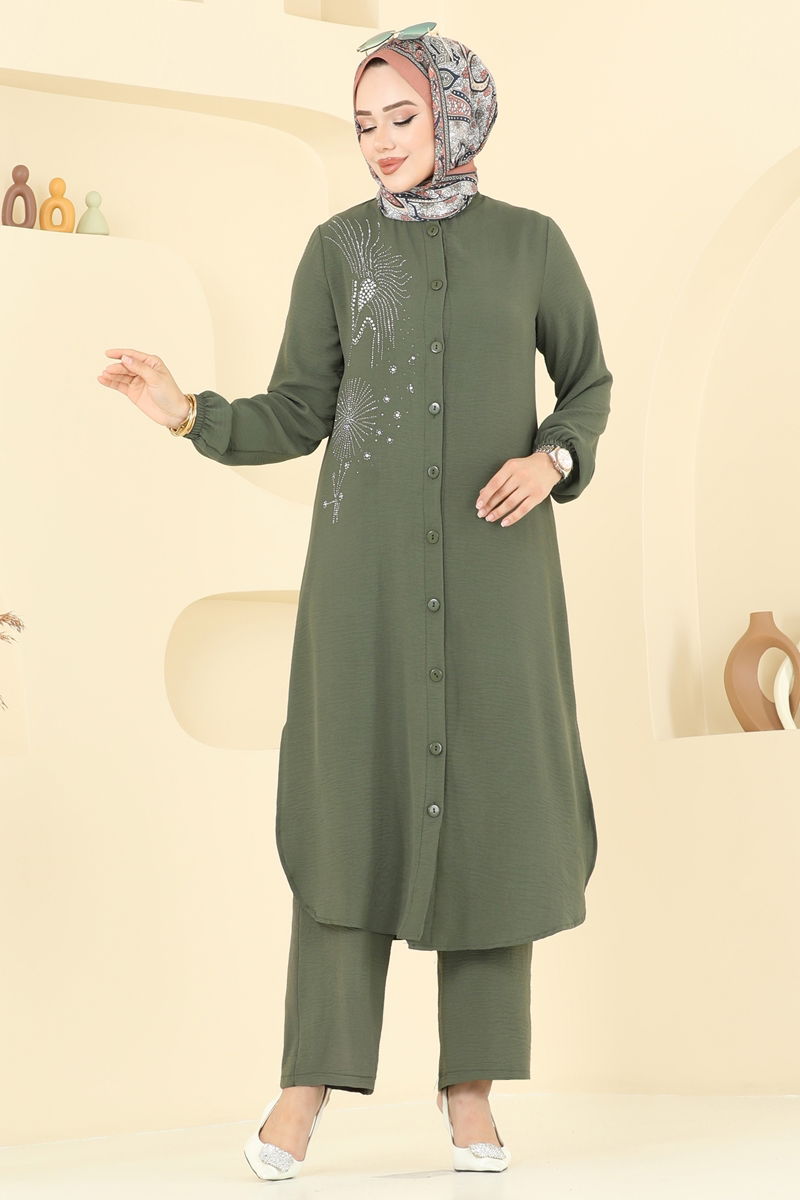 طقم اخضر عفني 440DVL817-MS