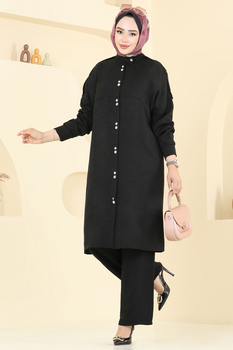 طقم أسود 442DVL817-MS