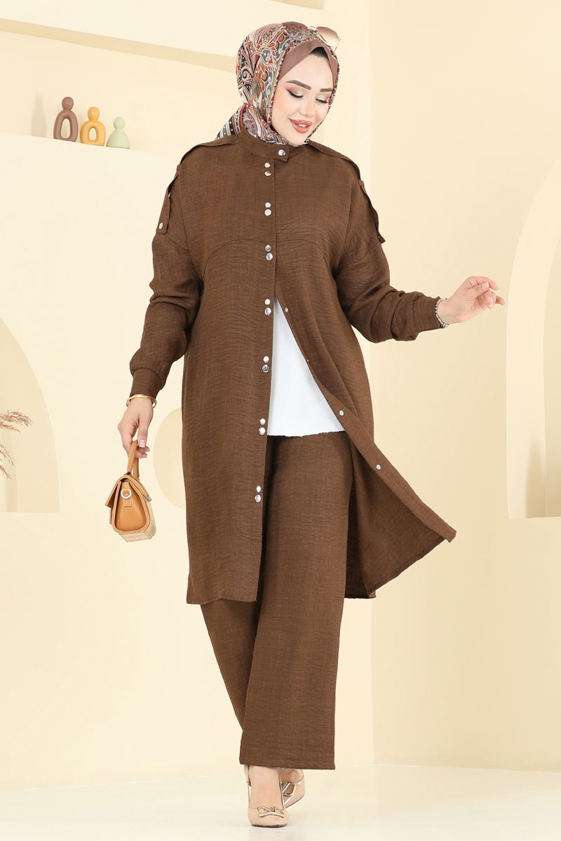 طقم بني 442DVL817-MS