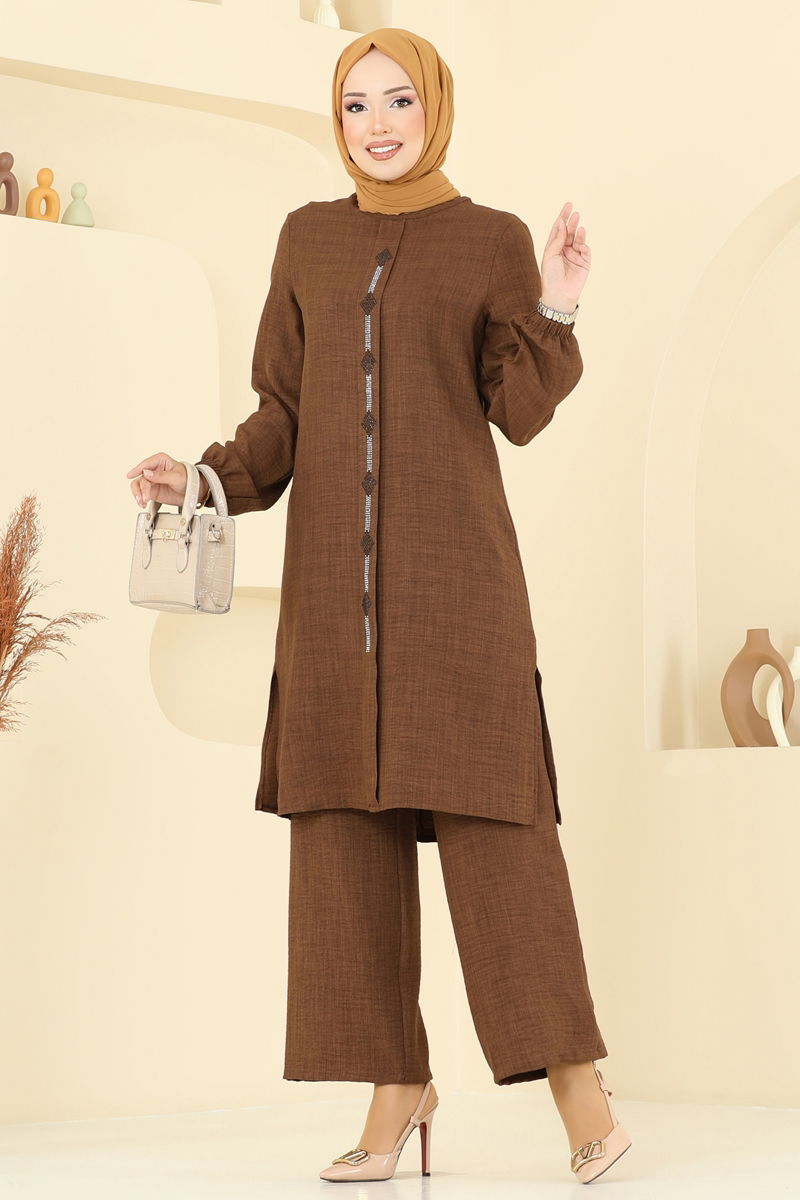 طقم بني 445DVL817-MS