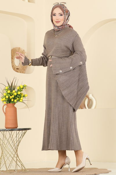 B.R.Z - طقم بيج غامق 4478BRZ597-MS - 416723