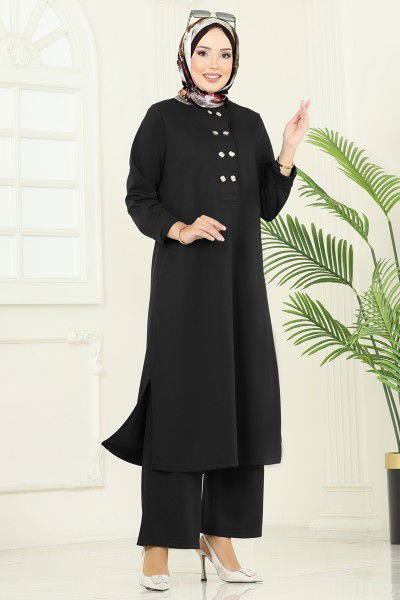 D.V.L. - Combined 454DVL817-MS Black