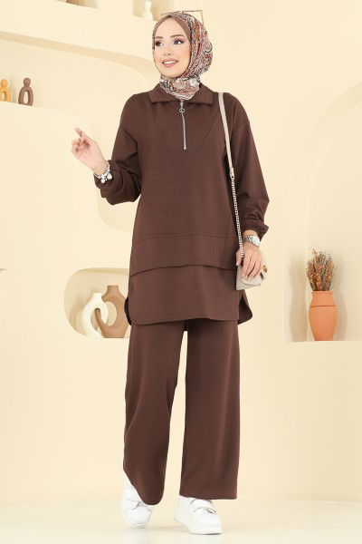 H.B.S. - طقم بني 5017HBS856-MS