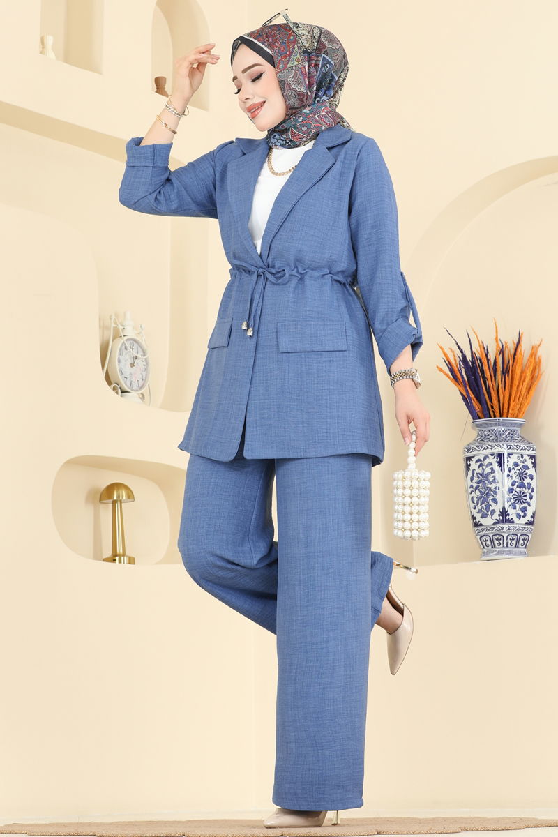 طقم أزرق 5520MP806-MS