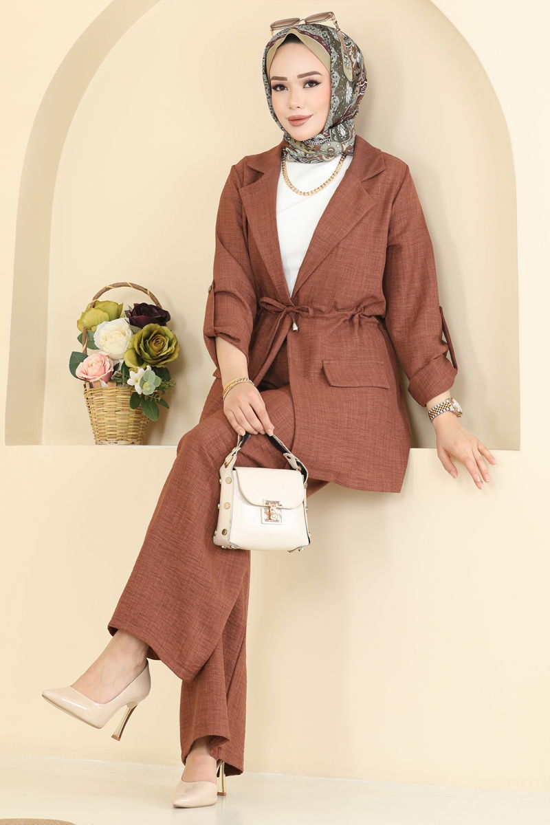 طقم عسلي غامق 5520MP806-MS