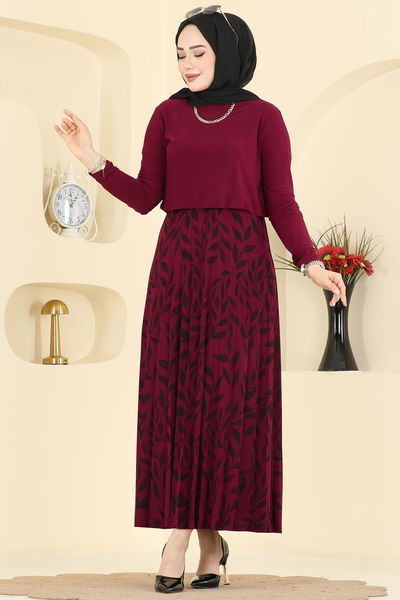 Z.N.N. - Combined 5580ZNN863-MS Burgundy - 428600