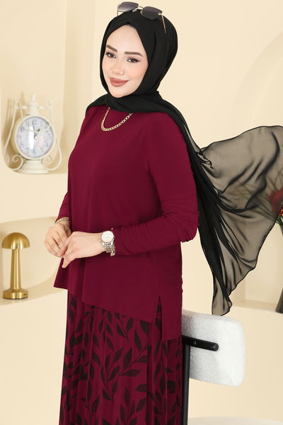 Z.N.N. - Combined 5580ZNN863-MS Burgundy - 428602