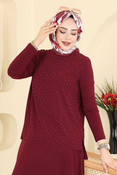 Z.N.N. - Combined 5581ZNN863-MS Burgundy - 428646