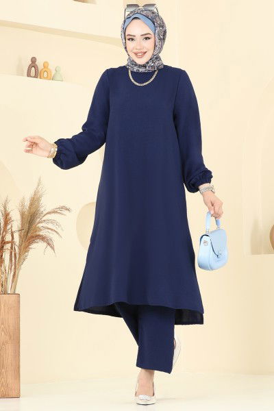 U.Z. - Combined 6012UZ662-MS Navy Blue