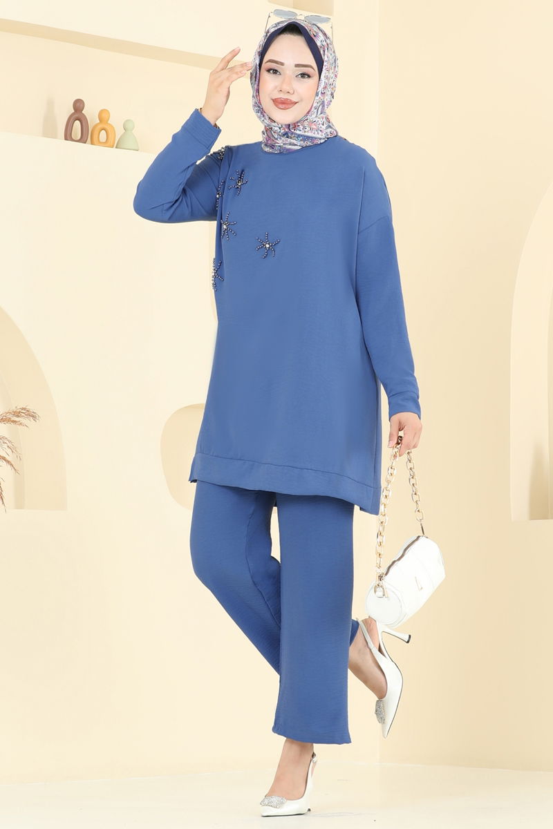 طقم ازرق 6013UZ662-MS