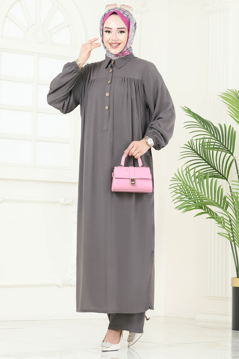 طقم رمادي غامق 6061UZ662-MS