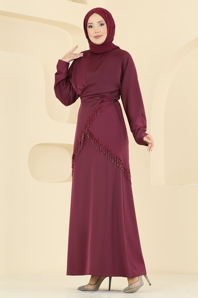 B.İ.S.S.K. - طقم خمري 6274BSK463-MS - 424802