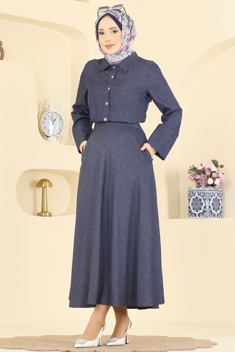 Combined 6287BSK463-MS Dark Denim