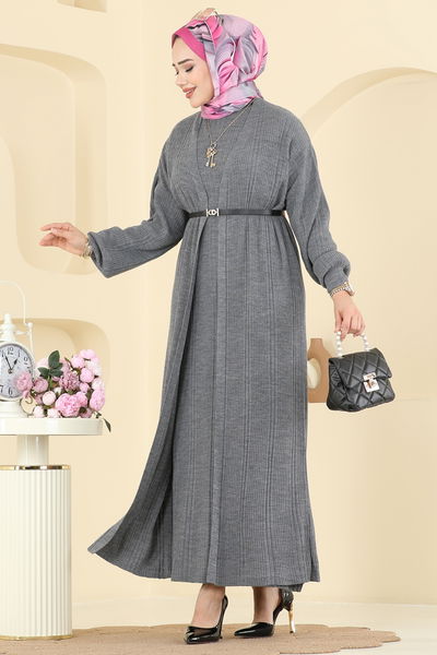 H.B.S. - طقم رمادي غامق 7080HBS856-MS - 416631