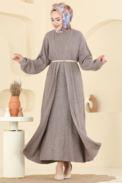 H.B.S. - طقم بيج غامق 7080HBS856-MS - 416642