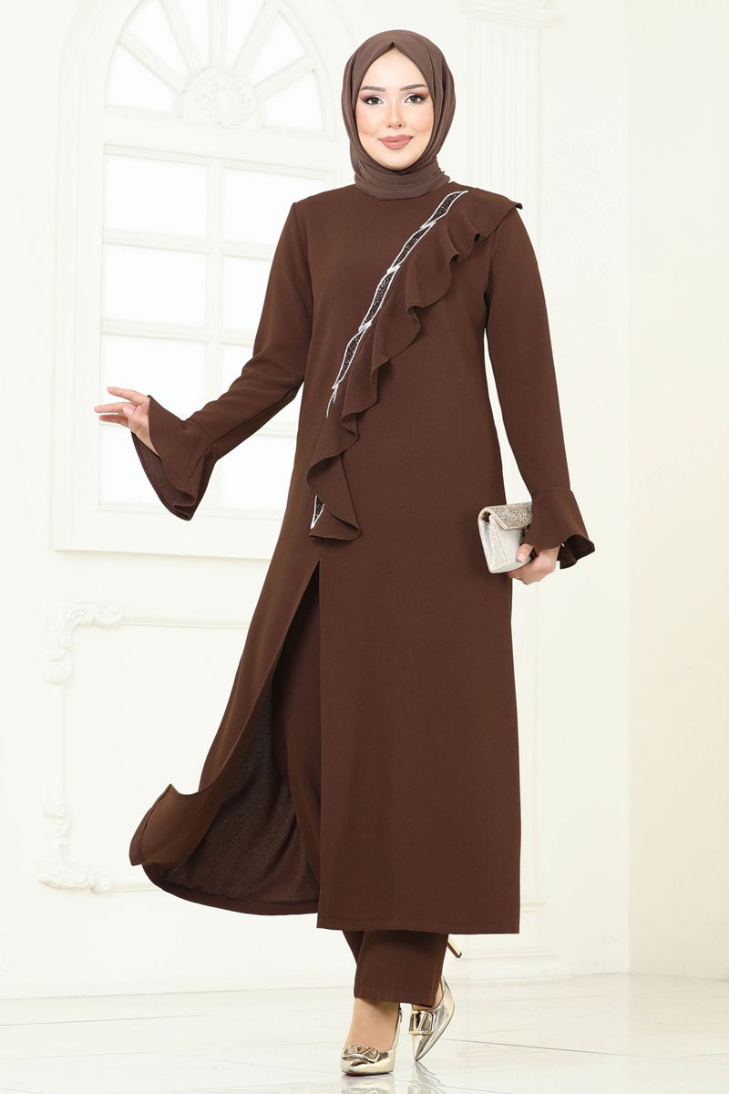 طقم بني 7090ABK1075-MS