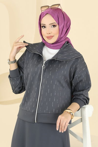 T.E.G. - طقم رمادي غامق 7099TEG847-MS - 414288