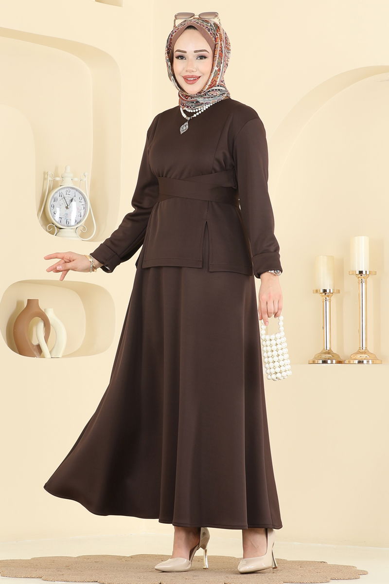 طقم بني 763SHE1174-MS