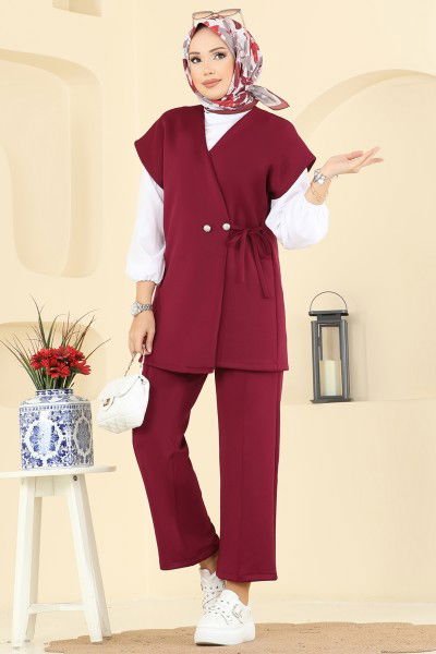 T.E.G. - Combined 8002TEG847-MS Burgundy