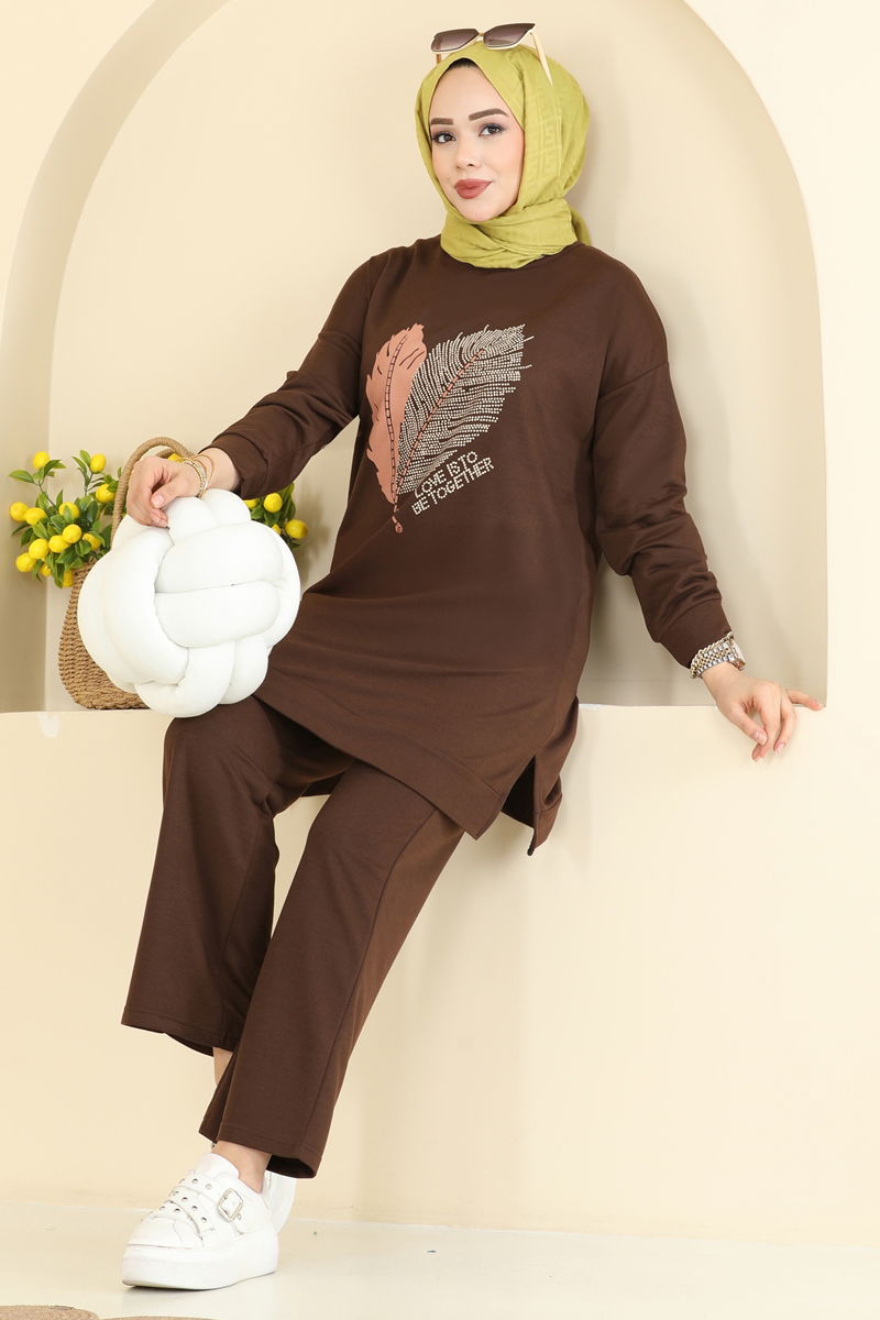 طقم بني 8040UZ662-MS