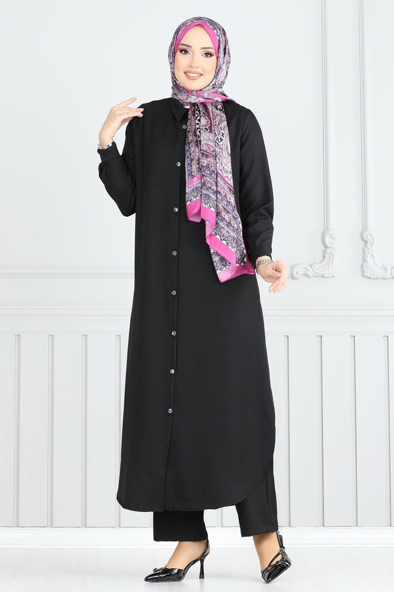 طقم أسود 808OZN1046-MS