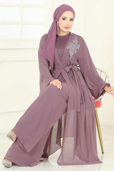 A.B. - طقم بيج وردي 8113AB368-MS