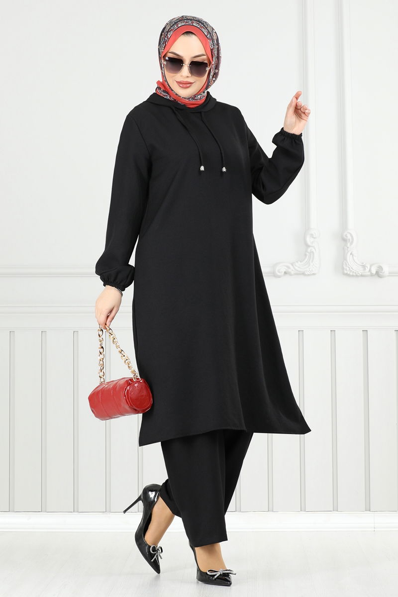 طقم أسود 824OZN1046-MS