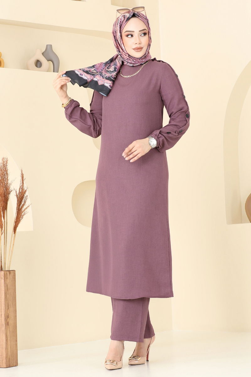 طقم وردي غامق 829OZN1046-MS