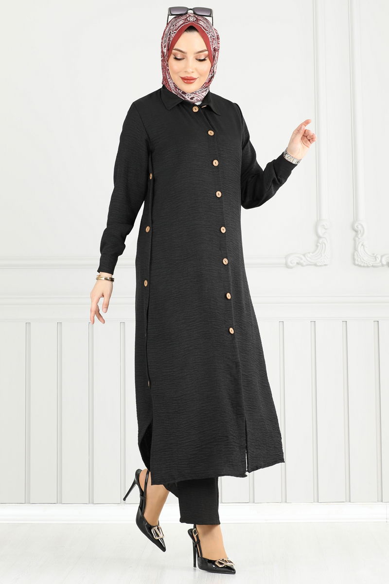 طقم أسود 833OZN1046-MS