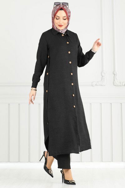 O.Z.N. - طقم أسود 833OZN1046-MS