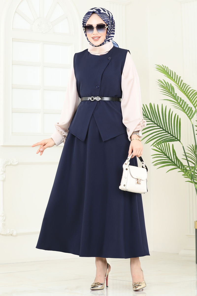 Combined 840MP806-MS Navy Blue